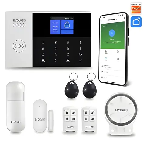 Evolveo SecuPro2 / Zabezpečovací systém / GSM / Wi-Fi / Chytrý