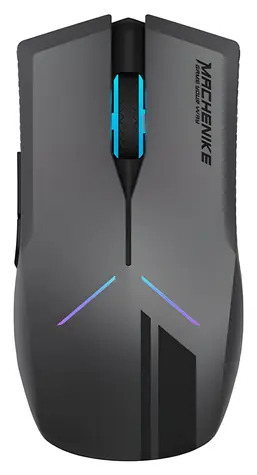 Machenike M721 černá / Bezdrátová herní myš / 10000 DPI / RGB podsvícení