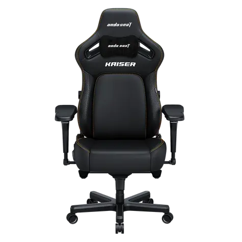 Anda Seat Kaiser 4 XL černá / Herní židle / PVC koženka / Ocelový rám