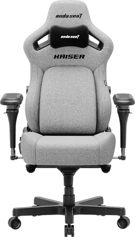 Anda Seat Kaiser 4 V2 XL šedá / Herní židle / látkový potah / velikost XL
