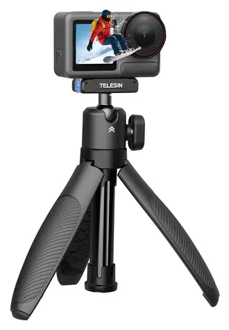 Telesin S1-MNP-13-TDJ / Selfie tyč se stativem / Pro DJI Osmo Action 5/4/3 / 17-44 cm