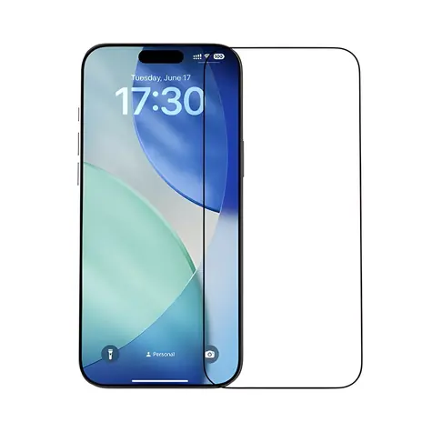 Devia Ultra Series Diamond černý rámeček / Ochranné sklo / Apple iPhone 18 Pro