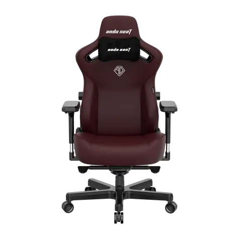 Anda Seat Kaiser 3 XL vínová / Herní židle / PVC kůže / velikost XL / nosnost 200 kg