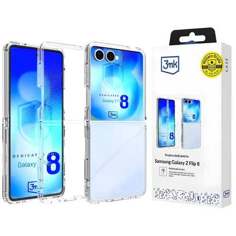 3mk Armor Case čirá pro Samsung Galaxy Z Flip8 / Zadní kryt / Polykarbonát + TPU