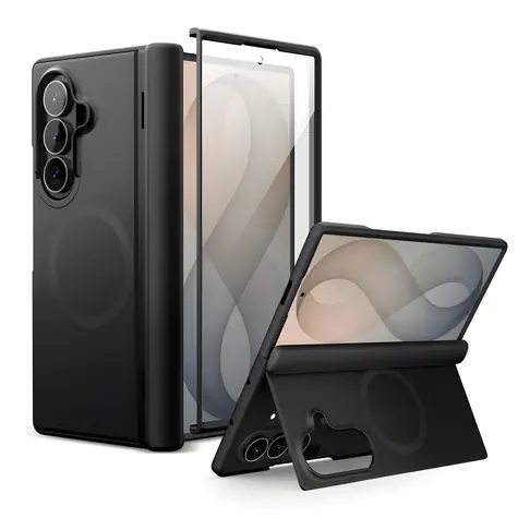 Tech-Protect Kevlar Aura MagSafe černá / Kryt / Samsung Galaxy Z Fold8 Ultra / MagSafe / Kevlar