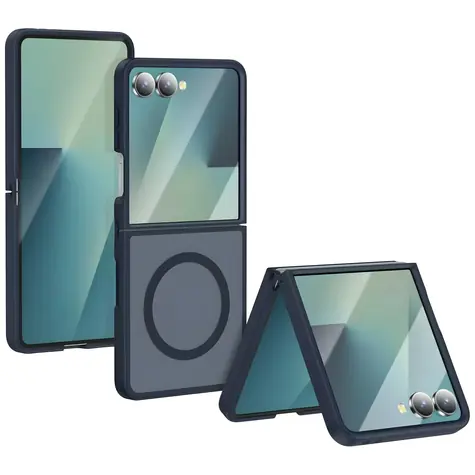 Beline Soft Touch pro Samsung Galaxy Z Flip8 tmavě modrá / Pouzdro