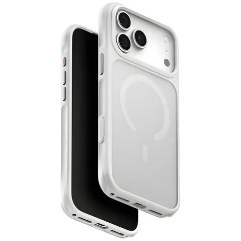 UNIQ Veren Magclick bílá / Nabíjecí pouzdro / Apple iPhone 18 Pro Max / 17 Pro Max