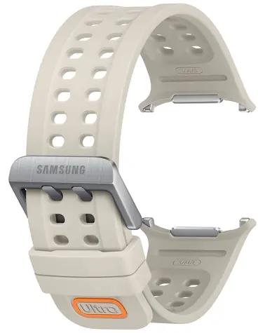 Samsung Marine Band hnědá / Sportovní řemínek / Galaxy Watch Ultra2 / HNBR guma