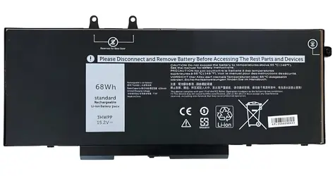 TRX 3HWPP / Baterie pro notebook / 68 Wh / Dell Latitude 5401, 5410, Precision 3540 / neoriginální