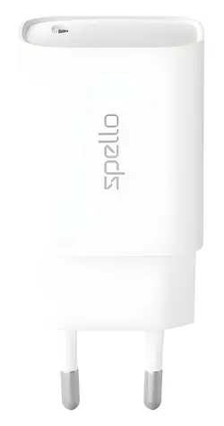 Spello ForceBoost GaN SA45c bílá / Síťový adaptér / 45 W / USB-C