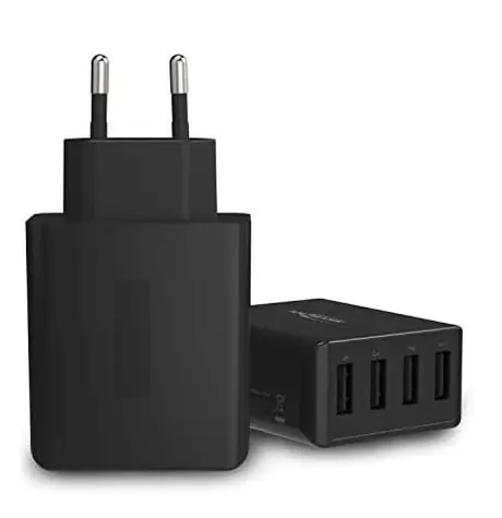 Ansmann HC430 černá / Síťová nabíječka / 4x USB-A / 30W