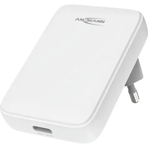 Ansmann 130PD bílá / Nabíjecí adaptér / 1x USB-C / 30 W / PD / QC3.0