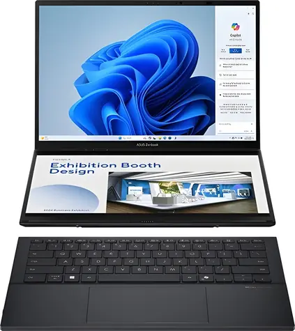 ASUS ZenBook Duo 14 šedá / Notebook / 14