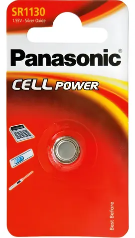 Panasonic SR1130W (389) / Knoflíková baterie / Stříbrooxidová / 1,55 V / 1 ks