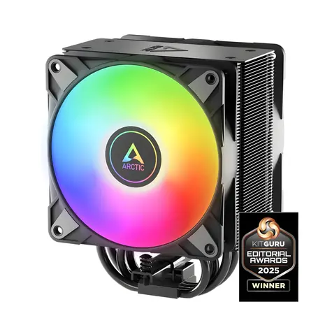 ARCTIC Freezer 36 SI A-RGB černá / Chladič CPU / 2x P12 PWM PST A-RGB / 200-2000 RPM / pro Intel & AMD
