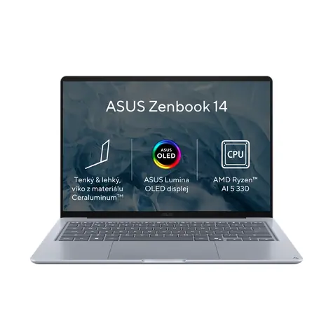 ASUS Zenbook 14 UX3480KA modrá / Notebook / 14