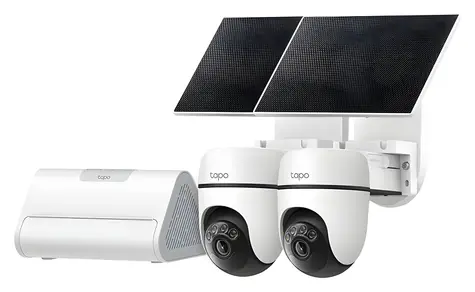 TP-Link Tapo HB112 bílá / Sada 2 otočných venkovních IP kamer 2K / Pan/Tilt / IP65 / Wi-Fi