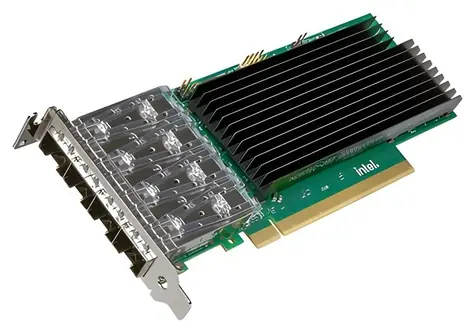 Intel Ethernet Network Adapter E835XXVDA4 / Síťová karta / 4-Port / nízký profil / 4x SFP+/SFP28 / 10/25GbE