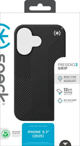 Speck Presidio2 Grip černá / Ochranný kryt / Apple iPhone 17