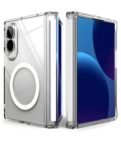 Ringke Fusion Flap Magnetic čirá / Kryt s klopou / Samsung Galaxy Z Fold8 / MagSafe