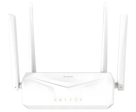 D-Link S12/E bílá / Router / AC1200 / Wi-Fi 5 (802.11ac) / 4 antény