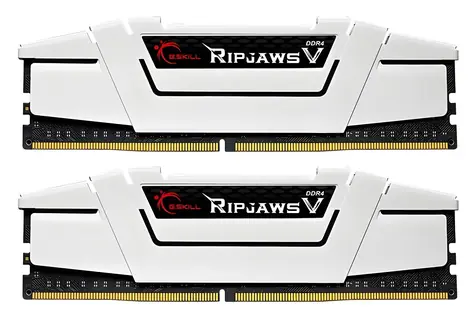 G.Skill Ripjaws V 16GB (2x8GB) bílá Rev 2 / Paměť RAM / DDR4 / 3200MHz / CL16 / XMP 2.0