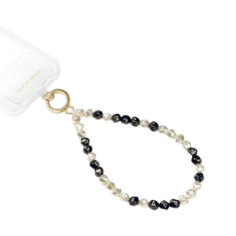 iDeal Phone Wristlet Strap Moonlit Caramel Pearl hnědá / Poutko na zápěstí pro telefon / univerzální / šířka 15 mm