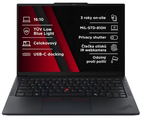 Lenovo ThinkPad E14 G7 černá (21T0S0JD00) / Notebook / 14
