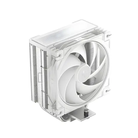 DEEPCOOL AG400 G2 WH bílá / Chladič CPU / 4x heatpipe / 120 mm PWM / Intel LGA1851/1700 / AMD AM5/AM4