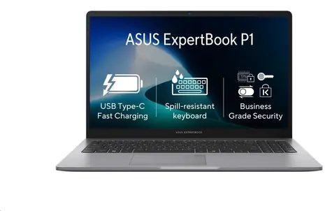 ASUS ExpertBook P1 P1503CVAY-C716512WZ šedá / Notebook / 15,6
