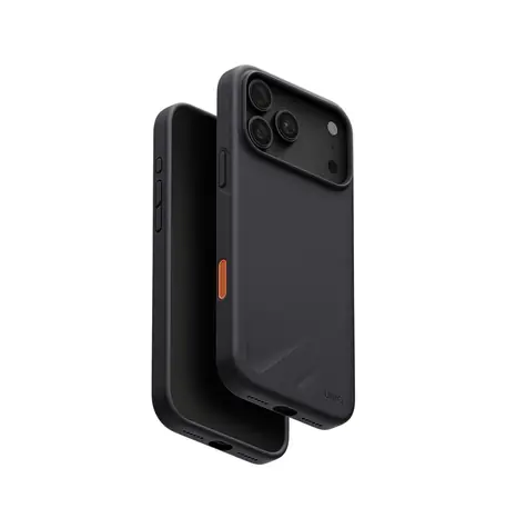UNIQ Lino iPhone 17 Pro Max/18 Pro Max Charcoal grey / Ochranný kryt / Silikon / Odolnost proti pádu 2,5 m