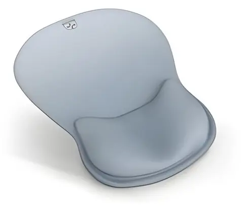 Connect IT ErgoPad šedá / Podložka pod myš / Gelová zápěstní opěrka