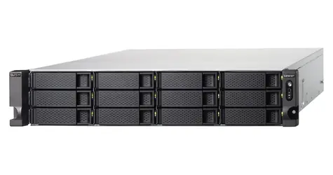 QNAP TS-h1886XU-RP-R2-D1622-16G / NAS / Xeon D-1622 3,2GHz / 16GB ECC RAM / 12x 3,5