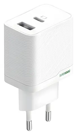 Oppo OSAB4CB4AE bílá / Nabíječka / USB-A + USB-C / 45W