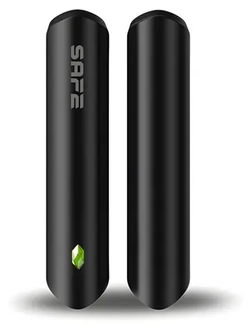 SAFE Door Guard černá / Bezdrátový magnetický detektor otevření pro zabezpečení oken a dveří