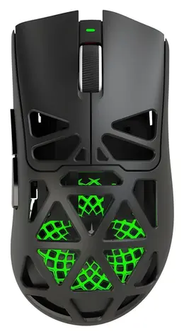 White Shark WGM-5025 MORIEN černá / Herní myš / optická / 6200 DPI / 6 tlačítek / Bluetooth / 2,4 GHz / USB