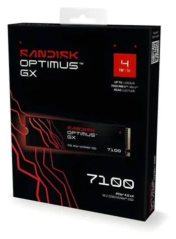 SanDisk Optimus GX 7100 4 TB / Interní SSD / NVMe