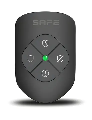 SAFE Key Control černá / Bezdrátový dálkový ovladač
