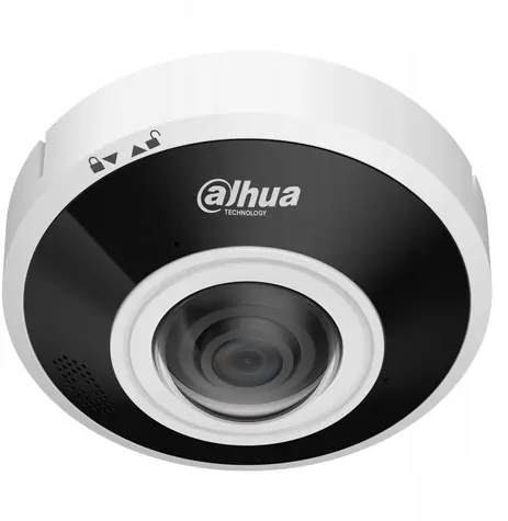 Dahua IPC-EBW5641-AS bílá / Venkovní IP kamera / Fisheye dome / 6 Mpx / IR 15 m / PoE / IP67