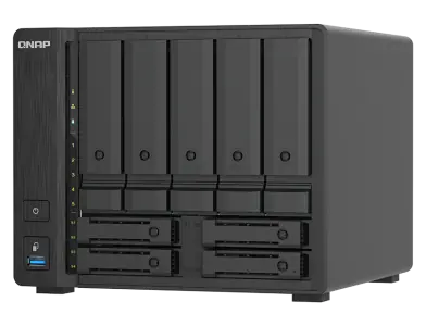 QNAP TS-h966TX-8G / NAS / Intel Core i3 6-core / 5x 3,5