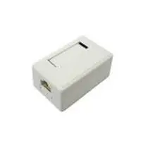 DATACOM Datová zásuvka UTP CAT5E 1xRJ45 na omítku bílá