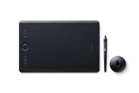Wacom Intuos Pro L / grafický tablet / 5080 LPI / 8192 úrovní přítlaku / 311 x 216 mm / USB a Bluetooth