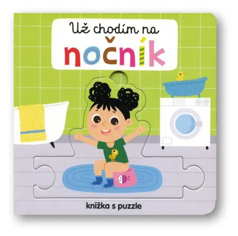 Svojtka & Co. Kniha s puzzle: Už chodím na nočník / od 1 roku / rozbaleno