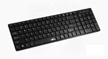 AIREN KEYBOARD AiBoard Slim / klávesnice / CZ / černá