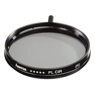 Hama filtr polarizační cirkulární 55 mm, černý