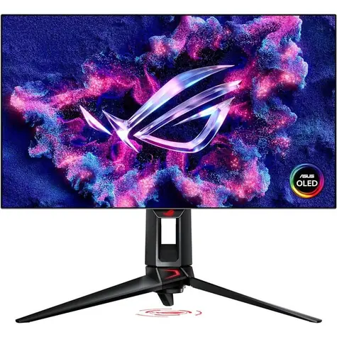 ASUS ROG Swift PG27AQDP / AMOLED / 2560 x 1440 / OLED / 16:9 / 0.03ms / 1500000:1 / 450cd-m2 / 2xHDMI+DP+2xUSB-A