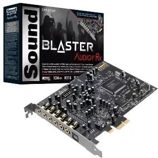 CREATIVE Sound Blaster Audigy RX PCI-Express zvuková karta / 7.1 / 106dB / EAX