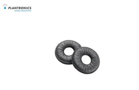 Plantronics 71782-01 náhradní ušní polštářek 1 pár / pro řadu Plantronics CS300 a CS500 / koženka