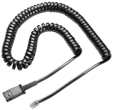 Plantronics U10 připojovací kabel pro náhlavní soupravy a moduly Vista s QD konektorem