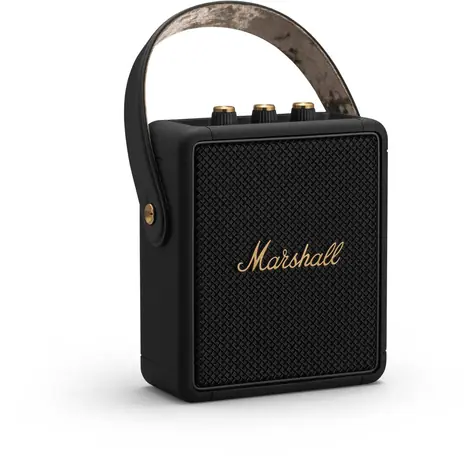 Marshall Stockwell II černo-mosazná / Bezdrátový reproduktor / 20 W RMS / BT 5.0
